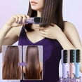 thumbnail image 6 of Hwkond Womens Hair Brushes Portable Negative Hair Straightening Comb Inner Button Flip Out Straight Hair Lazy Worker Student Straight Hair Straight Board Clip Straight Hair Comb, 6 of 6