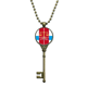 thumbnail image 1 of La simetría   en   todos   cosas Llavero Collar Colgante Bandeja Cadena Embellecida Unbranded M, 1 of 3