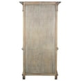 thumbnail image 2 of Cottage Hutch Buffet Driftwood Brown Bookcase Cabinet Solid Wood Mahogany, 2 of 6