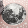 thumbnail image 3 of Safavieh Carousel Kids Moon in the Stars Area Rug, 3 of 9