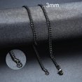 thumbnail image 1 of . Chaîne Cubain Collier pour Hommes Femmes Base Punk en Acier Inoxydable Frein Chaîne Chokers Couleur Or Vintage Solide Collier en Métal, 1 of 7