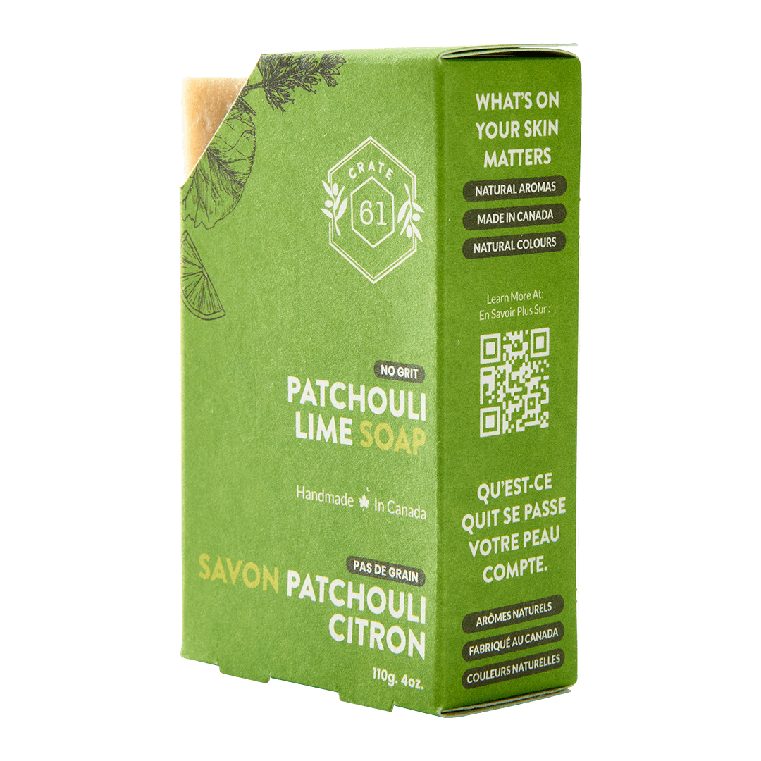 Crate 61 Patchouli Lime Soap 110g. 4oz.