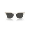 thumbnail image 2 of Jimmy Choo JC 5014 Women's Sunglasses - 54mm, White Frame with Grey Lenses, 2 of 2