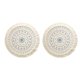 thumbnail image 1 of 2Pcs Printed Place Mat Bohemian Tassel Printed Coaster for Home Insulation Circular Shape Dinner Table Layout Props, E, 1 of 5