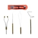 thumbnail image 4 of Herramientas para atar moscas Herramientas para atar anzuelos de pesca con mosca Enhebrador de bobinas de disco Pesca con mosca 5 soportes dorados., 4 of 9