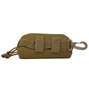 McGuire Gear MOLLE Eyewear Case, Durable Nylon, Water-Resistant Case, Ideal for Shooting, Reading and Eyeglasses, Anti-Shock Construction