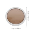 thumbnail image 2 of BRIGHTFUFU 1Pcs Cadres Ronds Muraux en Plastique pour Affichage Photo pour Propriétaires, 2 of 8