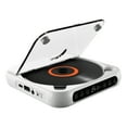 thumbnail image 1 of yingyy Lecteur CD Bluetooth avec Écouteurs pour Lecteur CD Sans Fil Portable MP3 Blanc, 1 of 6