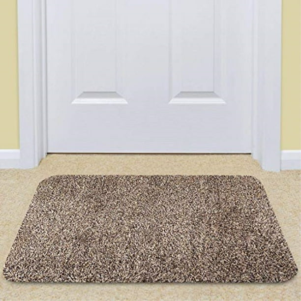 Beau Jardin Indoor Doormat Absorbent Mats 36 X24 Latex Backing Non Slip Door Mat For Small Front Inside Floor Mud Dirt Trer Cotton Entrance Rug Shoes Ser Machine Washable Carpet Beau Jardin Indoor Doormat Absorbent