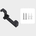 thumbnail image 4 of Double Hook Wall Mount Hanger, Adjustable Coat And Hat Rack, Heavy Duty Metal Wall Hooks for Entryway, Bedroom, Bathroom Organization, Storage for Bags, Towels, Keys, 1X Double Hook Hook, 4 of 8