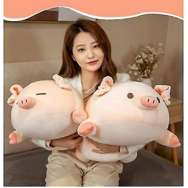 Peluche De Cerdo De 20 Cm | Felpa Suave Y Realista | Compañero Para Niños Y Adultos | Almohada Y Decoración | Regalo Para San Valentín Y Cumpleaños