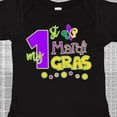 thumbnail image 4 of Inktastic My 1st Mardi Gras with Dots Boys or Girls Baby Bodysuit, 4 of 5