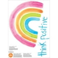thumbnail image 3 of WallPops Think Positive Wall Art Kit, 20-in by 20-in, 2.78 sq. ft., 3 of 3