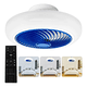 thumbnail image 1 of Ventilador Techo Inteligente Lampara Led 18' Control Remoto Cantidad de aspas 5 Estructura Xtellar Blanco, 1 of 3