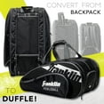 thumbnail image 3 of Franklin Sports Pro Pickleball Paddle Bag - Portable Racket Case - Black, 3 of 11