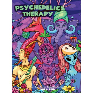 Weed Headz - Stoner Coloring Book: Trippy psychedelic coloring