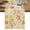 Beige, variant on Summer Fruit Table Runner, Spring Botanical Lemon Peach Rustic Washable Cotton Linen Table Runners 48 Inches Long, Dresser Scarf Runner for Nightstand/Coffee/End Tables 13''x48''