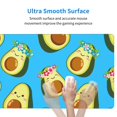thumbnail image 5 of Bingfone Flowers Avocado Large Gaming Mouse Pad,Extended Desk Mousepad With Stitched Edges,Non-Slip Base,Water Resist Keyboard Pad For Gamer, Office & Home, 29.5 X 16 In, 5 of 9