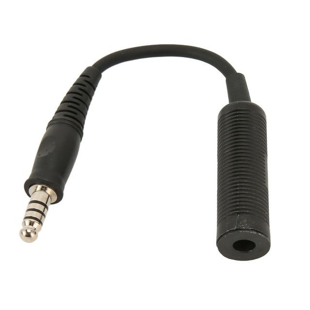 Adaptador De Cableado Militar A Civil, Adaptador Conventer Plug And Play U174 Duradero Para Auriculares Militares