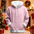 thumbnail image 2 of Busydd Men Hoodie Casual Long Sleeve Drawstring Hoodie for Men Trendy Comfy Fleece Red Hoodie with Pocket 2XL, 2 of 9