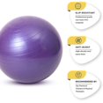thumbnail image 2 of Exercise Gym Ball Anti-burst Pilates Yoga Core Birthing Training With Pump, 2 of 5