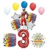 The Ultimate Power Rangers Ninja Steel 3rd Birthday Party Supplies