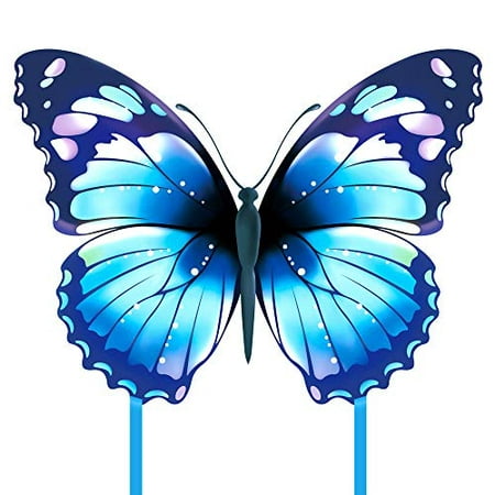  Mint's Colorful Life Butterfly Kite for Kids & Adults, Easy to Fly (Blue)