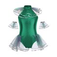 thumbnail image 3 of TiaoBug Gymnastics Leotards for Girls Mermaid Scales Ballet Dance Outfit Ballerina Princess Dress Dancewear Green 14, 3 of 6