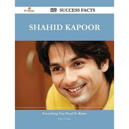 Shahid Kapoor 179 Success Facts - Everything you need to know about Shahid Kapoor -