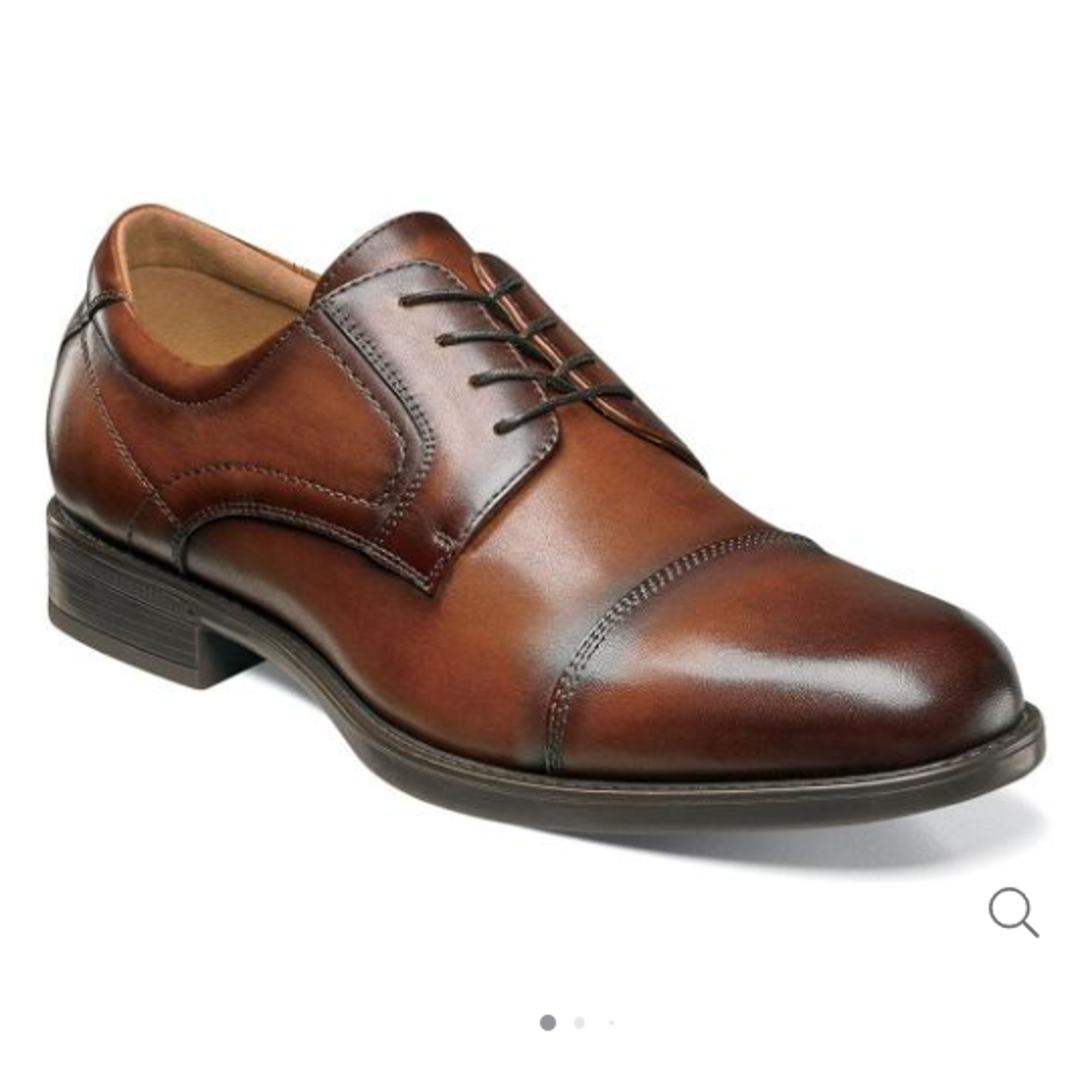 florsheim midtown cap toe oxford black