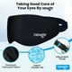 thumbnail image 4 of Máscara de ojos en gel refrescante NEWGO 3D Soft Cold Eye Mask negra, 4 of 7