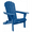 Blue Variant 2, variant on Harmie Outdoor Lounge Chair PREMIUM HEMLOCK WOOD HALF PRE ASSEMBLED Patio And Garden Users Gray