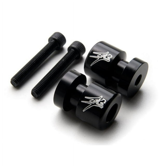 Krator Black Swingarm Spools Sliders Motorcycle Bobbins Compatible with Suzuki TL1000S 1997-2001