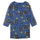 thumbnail image 1 of Blusa tipo túnica Alfani con mangas a rayas para mujer Azul Mediana, 1 of 1