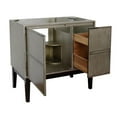 thumbnail image 4 of Bellaterra Home 36" Single vanity in Linen Brown finish - cabinet only, 4 of 9
