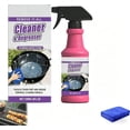 thumbnail image 1 of Spray limpiador de alta resistencia para parrillas de barbacoa: potente desengrasante para eliminar la grasa y la acumulación de carbono en parrillas, planchas y rejillas de horno | Solución de limpi, 1 of 6