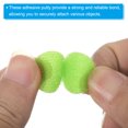 thumbnail image 4 of Unique Bargains 0.4' Self Adhesive Dots, 270 Pairs Sticky Hook Nylon Loop Dots Strips, Green, 4 of 7