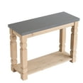 thumbnail image 5 of Console Table With Wood, 42x15.7x31", Concrete Surface For Living Room Rustic Modern Table, & Wood Frame Build, 5 of 5
