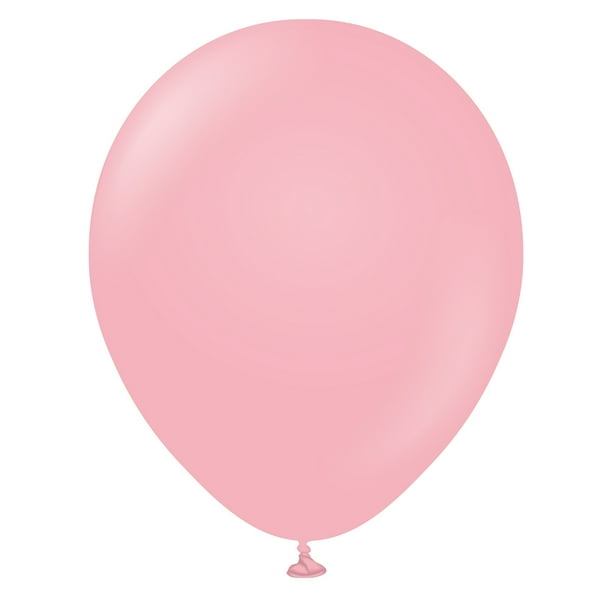 Kalisan - Globos de Látex - Pack de 100 (Rosa Flamenco)