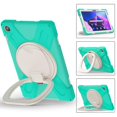 thumbnail image 2 of Funda de silicona para tableta Lenovo Tab M10 (3.ª generación) Tb-328fu / Tb-328xu con soporte giratorio y agarre manual, cubierta protectora a prueba de caídas, 2 of 4