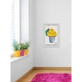 thumbnail image 3 of Marmont Hill Caterpillar Cupcake By Eric Carle Framed Wall Art, 30.00" x 1.50", 3 of 6