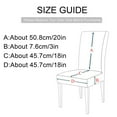 thumbnail image 3 of Mikilon Christmas Chair Cover Digital Printing Christmas Table Decoration, 3 of 6