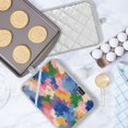thumbnail image 5 of 2 Pack Pot Holders for Kitchen Heat Resistant Hot Pads Sets for Cooking Baking Colorful Splashes and Brushstrokes, 5 of 7