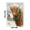 thumbnail image 3 of Christmas Cow Advent Calendar 24-Day, Acrylic Pendant Hanging Ornament for Kids Gift, 3 of 6