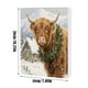 thumbnail image 3 of Hogar y jardín, Calendarios, Calendario de Adviento de Navidad con diseño de vaca, Adorno colgante para calendario de Adviento de 24 días de Navidad, Calendario de Adviento, 3 of 6