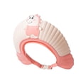 thumbnail image 2 of Soft Silicone Baby Washing Hat, Water & Shampoo BarrierforToddler Keep Dry, Cartoon Dragon Design Pink Baby Washing Hat, Toddler Bath Time Water Barrier, Keep Dry Baby Washing Hat, 1 Piece Hat, 2 of 5