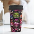 thumbnail image 6 of KLL Monstrous Cartoon Characters Pattern Stainless Steel Vacuum Insulated Tumbler - Carry Insulated Coffee Mug - Reusable Insulated Cold Brew Iced Coffee Cup Thermos, 6 of 8