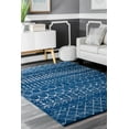 thumbnail image 2 of nuLOOM Moroccan Blythe Blue 9' 10" x 14' Transitional Area Rug, 2 of 2