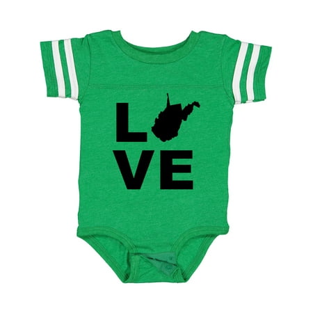 

Inktastic Love West Virginia Gift Baby Boy or Baby Girl Bodysuit