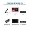 thumbnail image 4 of Generic Thunderbolt 3 Type-C to Type-C Cable: 5K Video, 100W PD Fast Charging, 40Gbps Data Transfer, 3FT Length, 4 of 7
